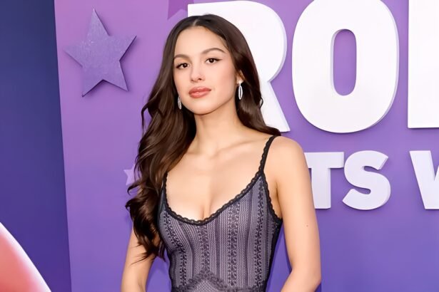 Olivia Rodrigo Stuns in Bedazzled Dress and Retro Hairstyle