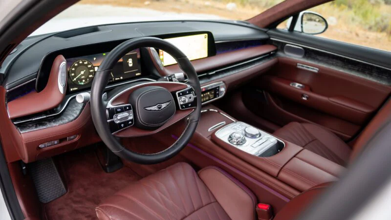 2026 GENESIS G90 Interior Comfort and Luxury Features