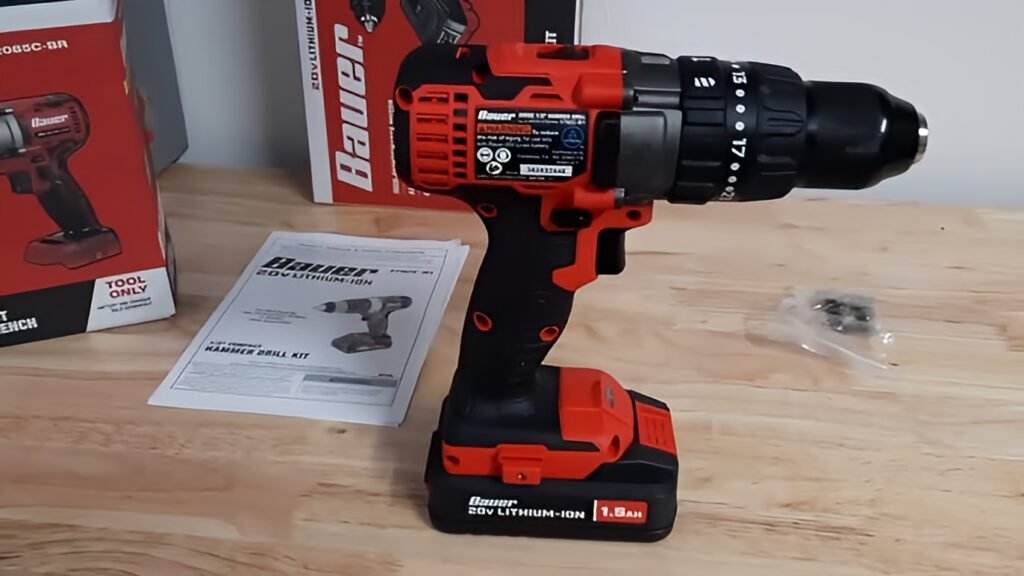Bauer Cordless Drill Driver Kit