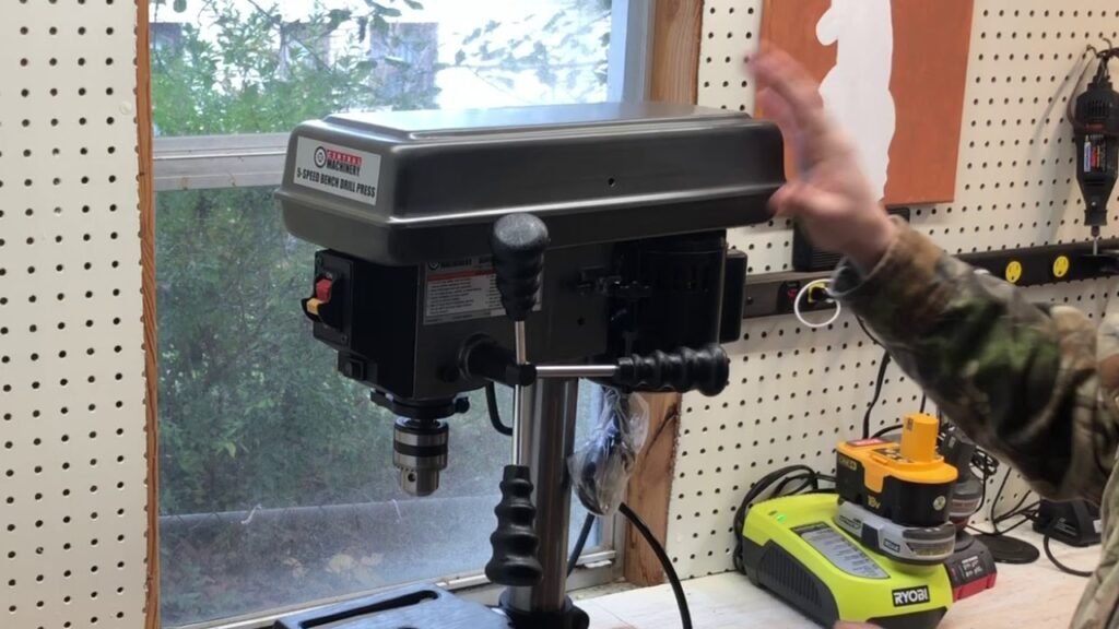 Central Machinery Benchtop Drill Press Harbor Freight