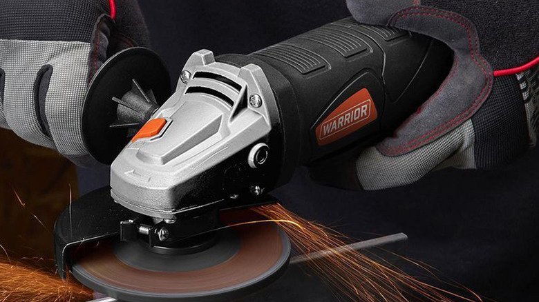 Warrior Angle Grinder harbor freight